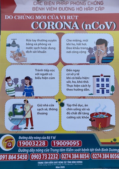 Các biện pháp phòng, chống bệnh viêm đường hô hấp cấp