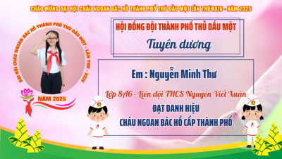 Học sinh Nguyễn Minh Thư