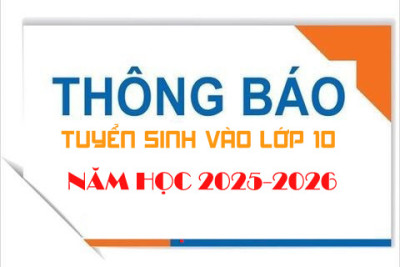 Quy trình hướng dẫn tuyển sinh lớp 10 THPT năm học 2025-2026