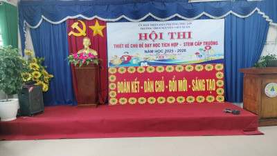 Trường THCS Nguyễn Viết Xuân tham gia đồng diễn Võ nhạc Vovinam