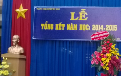 Lễ tổng kết năm học 2014 - 2015