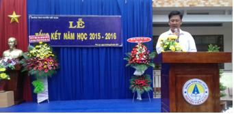 Lễ tổng kết năm học 2015 - 2016