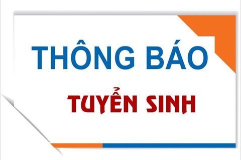 Thông báo tuyển sinh lớp 6 năm học 2021-2022