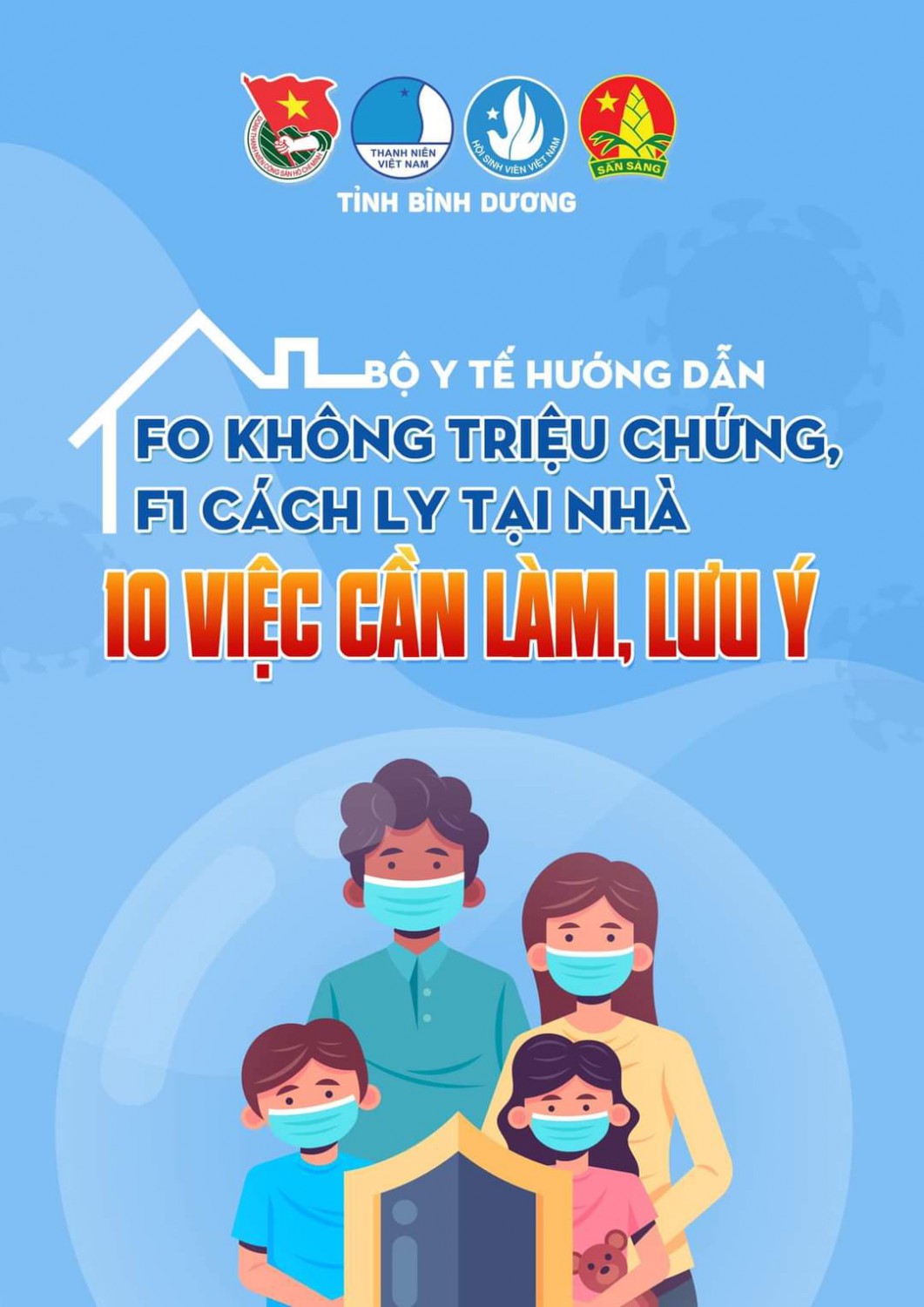 Bộ Y tế hướng dẫn "10 VIỆC CẦN LÀM, LƯU Ý"
