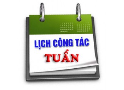 Lịch công tác tuần 5 (từ ngày 03/10/2022 đến 08/10/2022)