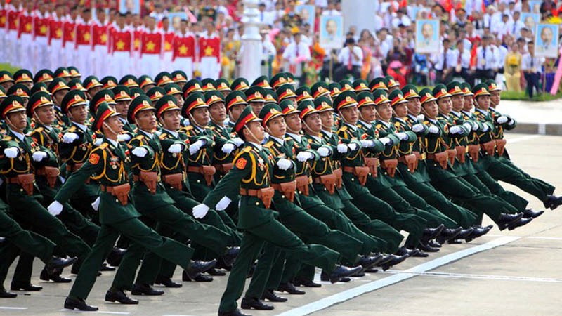 Thư viện trường tổ chức tuyên truyển lịch sử ngày 22-12