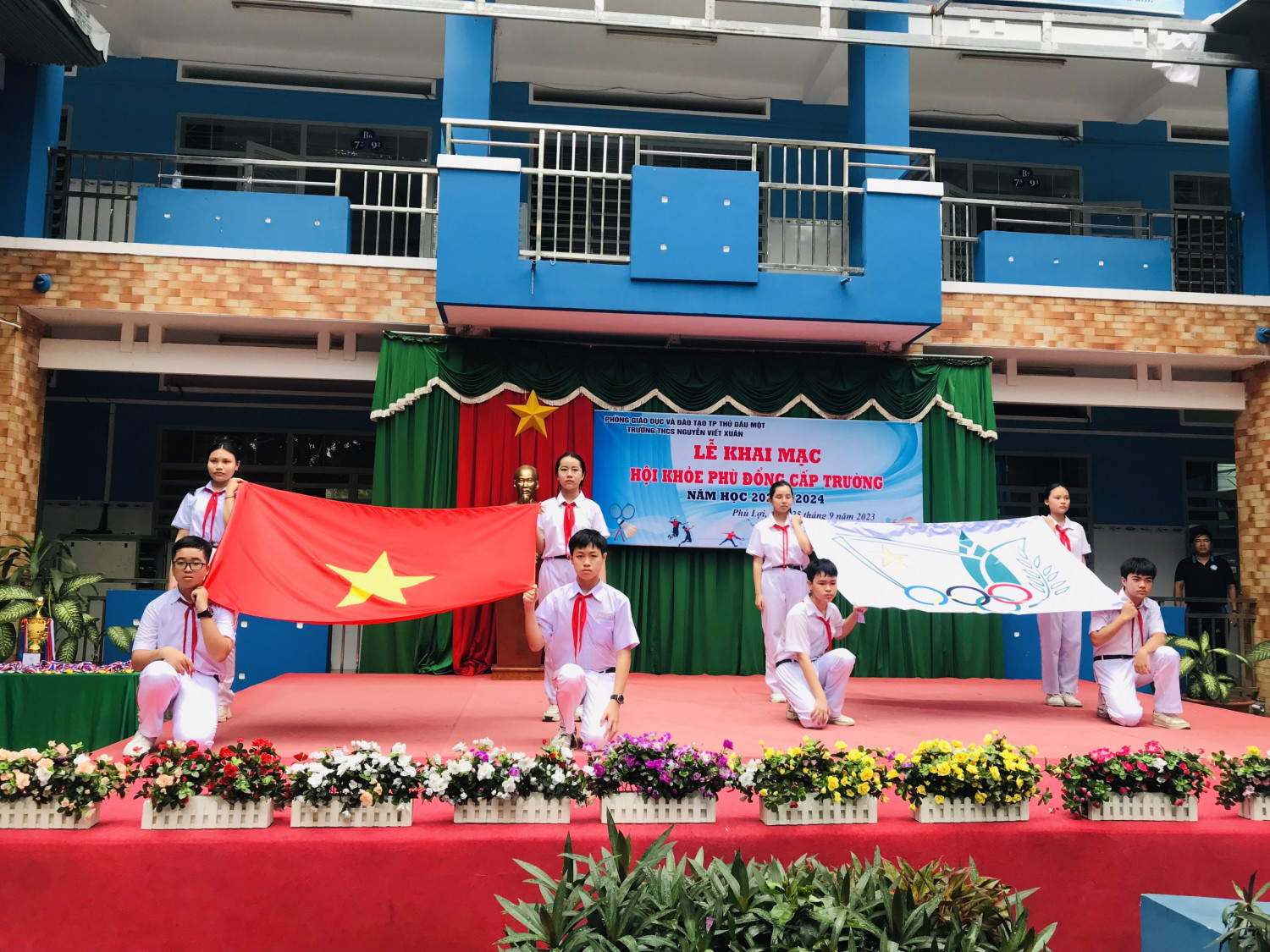 Hội khỏe phù đổng cấp trường năm học 2023 - 2024