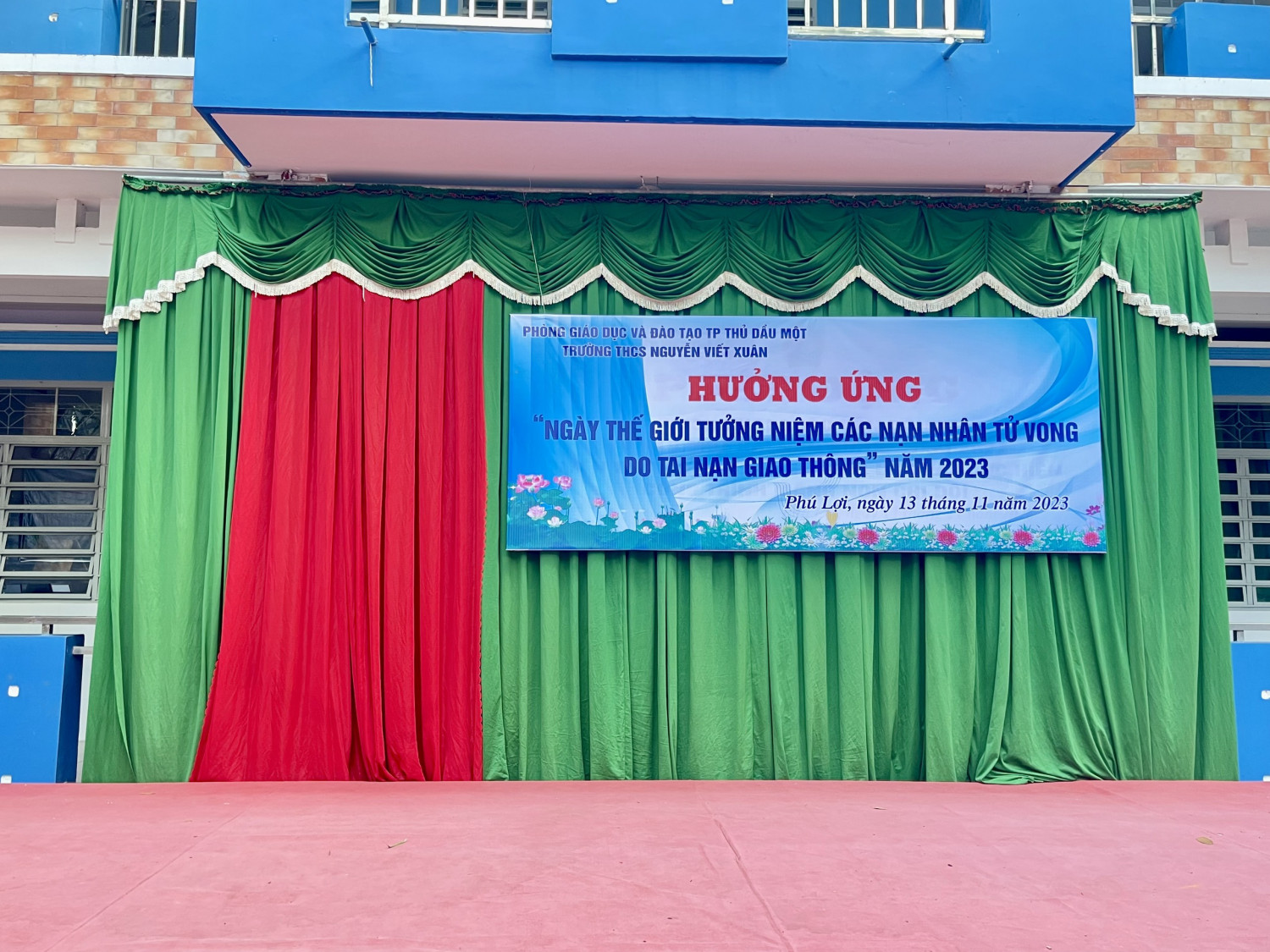 Hưởng ứng “Ngày thế giới tưởng niệm các nạn nhân tử vong  do tai nạn giao thông” năm 2023