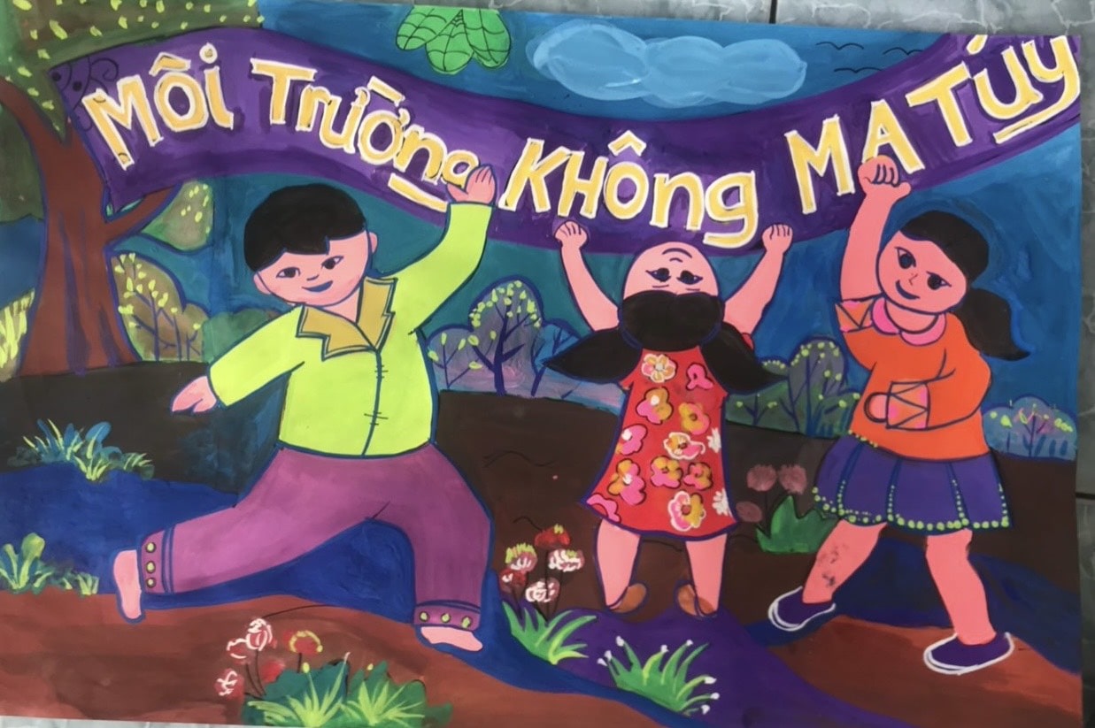 Liên Đội phát đông hưởng ứng ngày thế giới phòng chống HIV/AIDS