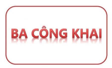3 CONG KHAI