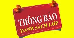 Danh sách khối 6 - Năm học 2025 - 2026