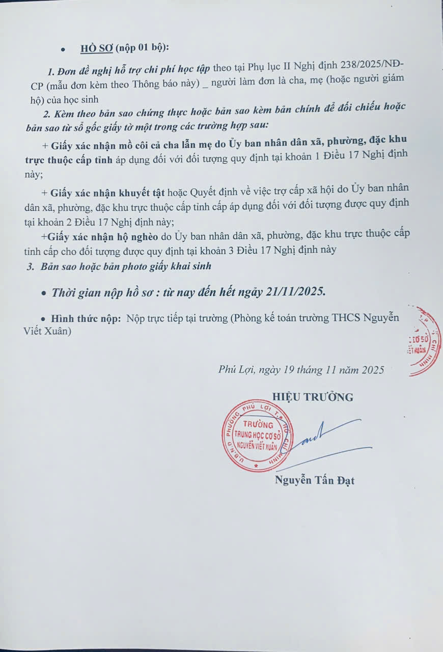 ho tro chi phi haoc tap 2