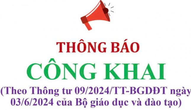 Kết quả tự đánh giá chất lượng giáo dục năm học 2025 - 2026