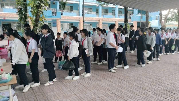 Liên đội trường THCS Nguyễn Viết Xuân tổ chức tổng kết phong trào "Kế hoạch nhỏ"